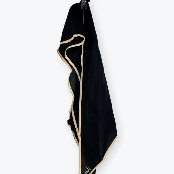 Elegant Black and Gold Scarf - Picture 1 of 5